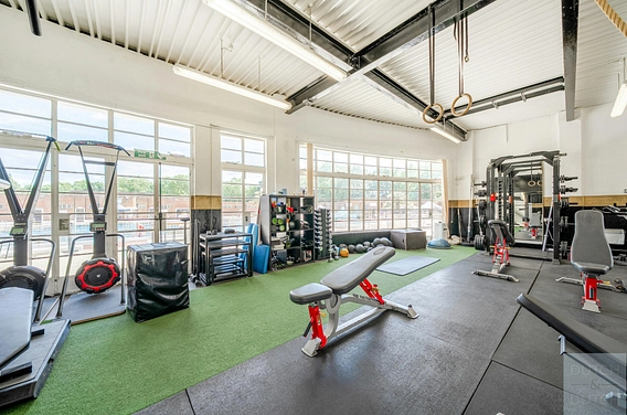 Gym at Parliament Hill Fields Lido, Gordon House Road, Highgate, London, NW5 1LT